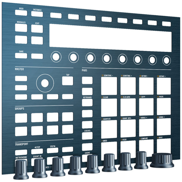 Native Instruments Maschine MK2 Custom Kit, Steel Blue
