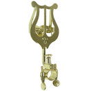 Bach 1815 Clamp On Cornet/Trumpet Lyre, Lacquered