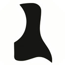 Golpeador de Guitarra Ac&uacute;stica de Guitarworks, Negro