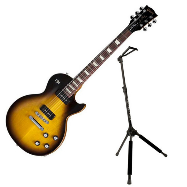 Gibson Les Paul 50s Tribute Min-ETune, Sunburst with FREE Stand