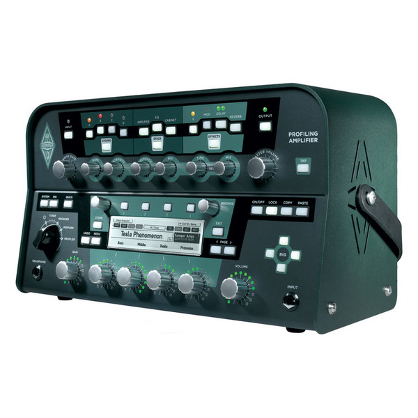 Kemper Profiling Amplifier Digital Modelling Head, Black-Face Right Angle