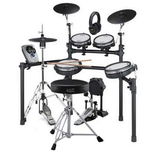 DISC Roland TD-15KV V-Drums V-Tour Drum Kit with Accessory Bundle