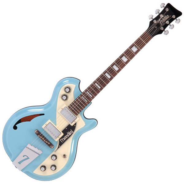 DISC Italia Mondial Classic Electric Guitar, Blue