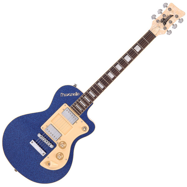 Italia Maranello Classic Electric Guitar, Blue