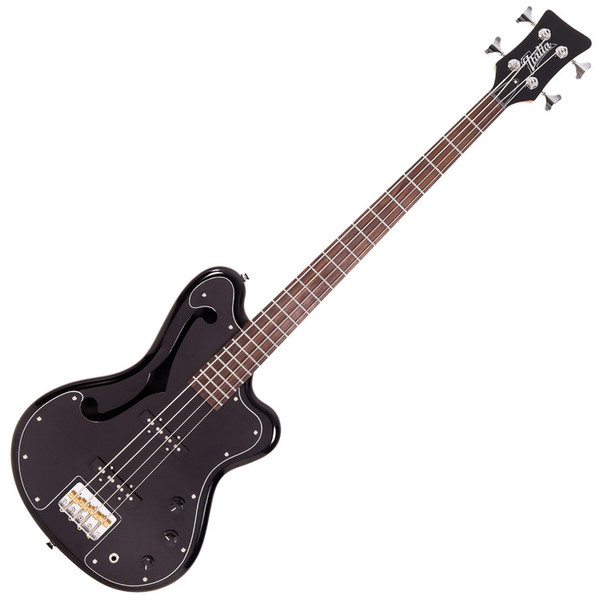 Italia Imola 4 Bass Guitar, Black