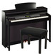 Yamaha Clavinova CLP-480PE, Polished Ebony, Includes Yamaha Bench