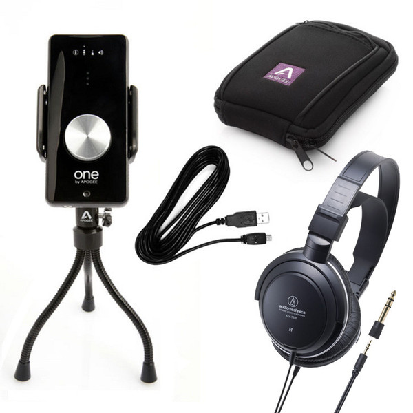 Apogee ONE USB Audio Interface & Audio Technica ATH-T200 Bundle