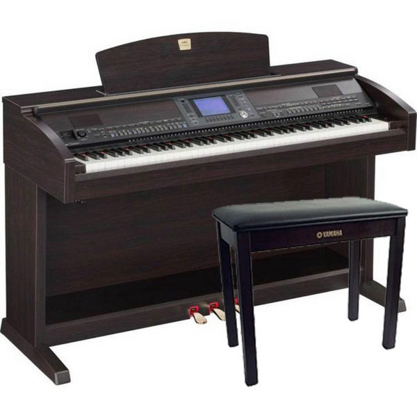 Yamaha Clavinova CVP-503, Dark Rosewood Includes Matching Bench