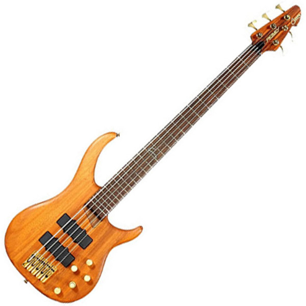 Peavey Cirrus 5 String Bolt On Bass Guitar, Mahogany