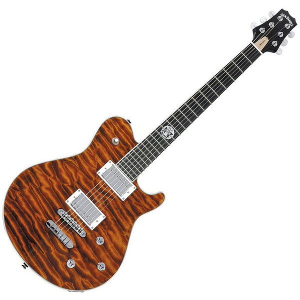 Peavey Jack Daniel's EXP Electric Guitar, Transparent Whiskey