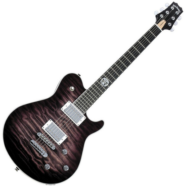 Peavey Jack Daniel's EXP Electric Guitar, Transparent Charcoal