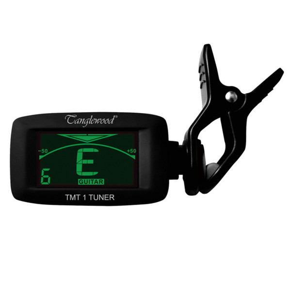 Tanglewood Multi-Tune Clip On Tuner for Stringed Instruments, Black