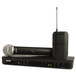 Shure BLX1288UK/PG85 Dual Handheld & Lavalier Wireless Mic System