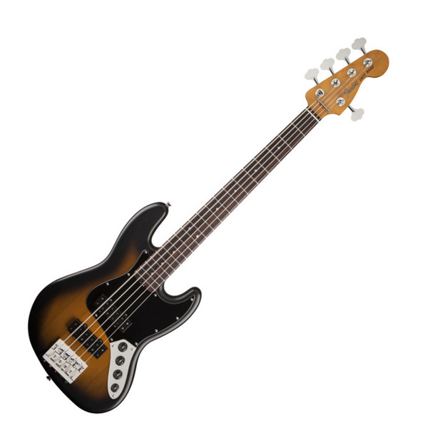 Fender Modern Player Jazz Bass V 5 String, Satin 2 Colour Sunburst