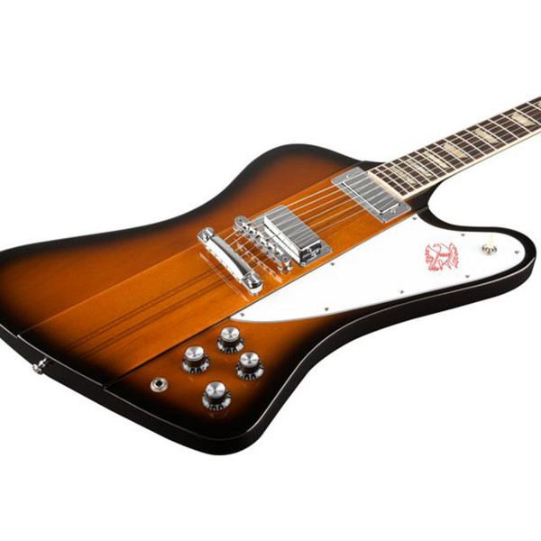 DISC Gibson Firebird V 2010 Electric Guitar, Vintage Sunburst at