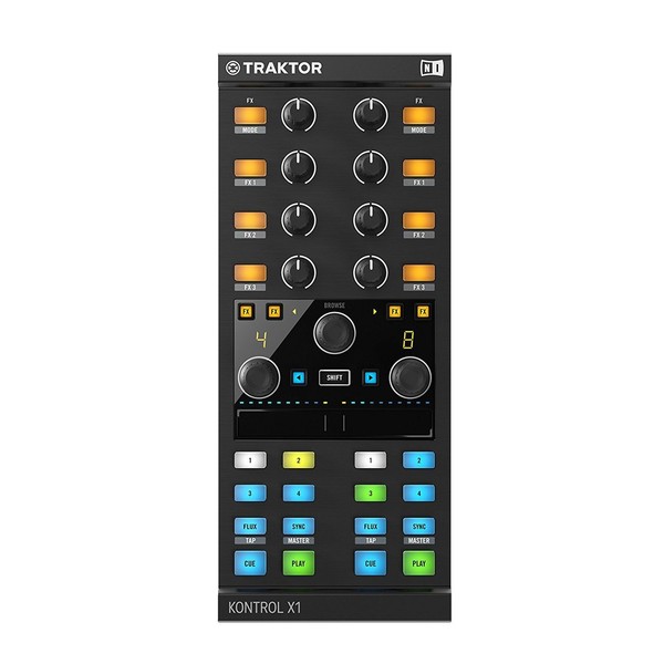 Native Instruments Traktor Kontrol X1 MK2 DJ Controller - Front View