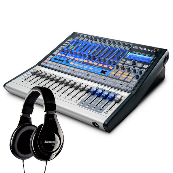 Presonus StudioLive 16.0.2 Mixer & Shure SRH240 Headphone Bundle at  Gear4music