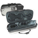 GSJ Double Violin Case, 4/4 Size