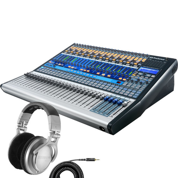 PreSonus StudioLive 32.4.2AI Mixer With Shure SRH940 Headphones 