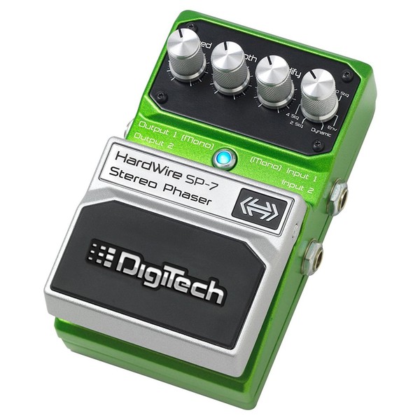 Digitech HardWire SP-7 ステレオフェイザー DISC DigiTech Hardwire SP-7 Stereo Phaser Effects Pedal at Gear4music