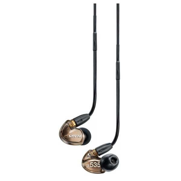 Shure SE535 Sound Isolating Earphones, Bronze