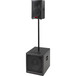 HH Electronics System 3 S3-815 Active Subwoofer + Satellite PA System Setup