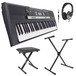 Yamaha PSR-E 243 Portable Keyboard with Stand, Bench and Headphones