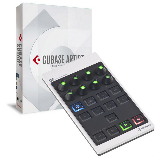 Steinberg Cubase Artist 7 Upgrade and CMC-QC Quick Controller Bundle