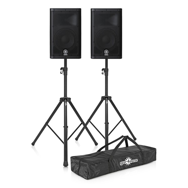 Yamaha DXR10 PA Speaker Bundle