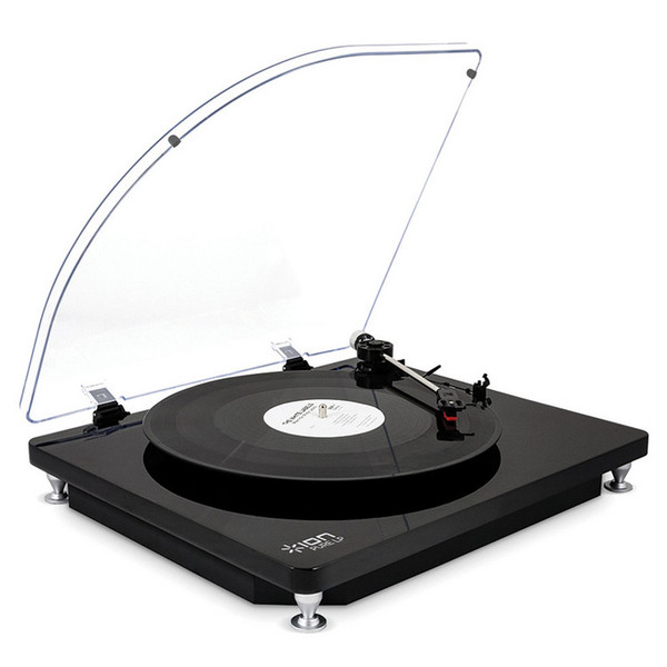 ION Pure LP USB Conversion Turntable for Mac &amp;amp; PC, Black