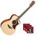 Yamaha AC3M Electro Acoustic Guitar with FREE Strings