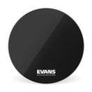 Evans MX1 schwarzes Marching-Bass Drum-Fell, 16"