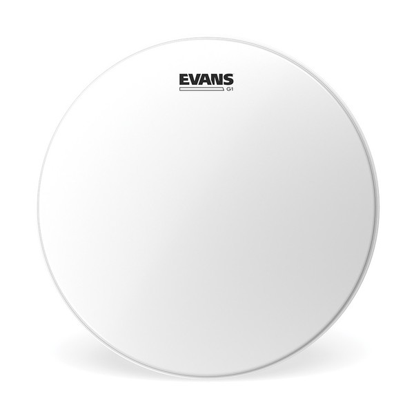 Evans EQ1 Coated Bass Drum Head, 18 Inch