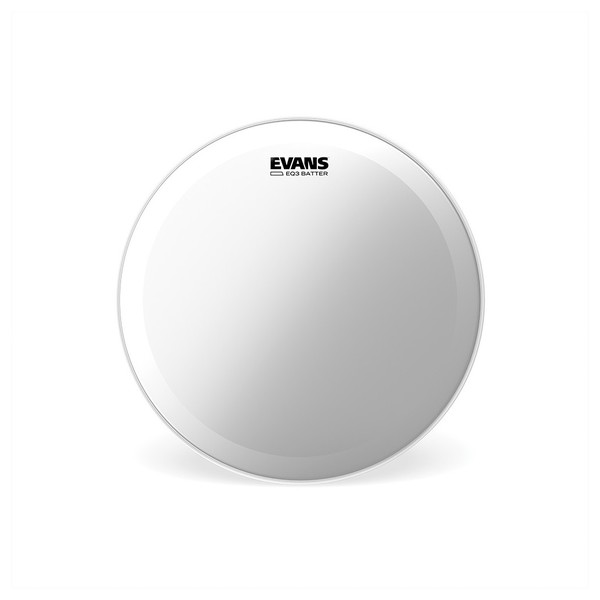 Evans EQ3 Clear Bass Drum Head, 18 Inch