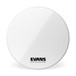 Evans MX2 White Marching Bass Drum Head, 18 Inch