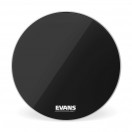 Evans Resonant Black Bass Drum Head, 18"