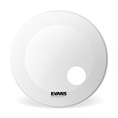 Evans EQ3 Resonant parche blanco recubierto para bombo, 20 pulgadas