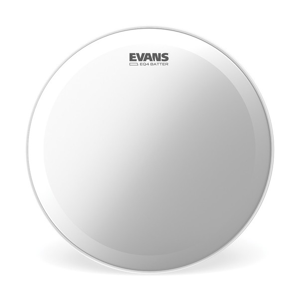 Evans EQ4 Frosted Bass Drum Head, 22 Inch 