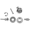 Dunlop SLS1031N Straplok, Strap Button with Strap Locks, Nickel