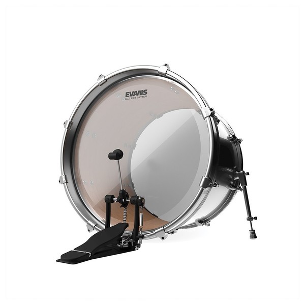 Evans EQ3 Clear Bass Drum Head, 26 Inch