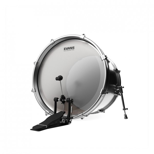 Evans EQ3 Frosted Bass Drum Head, 26 Inch