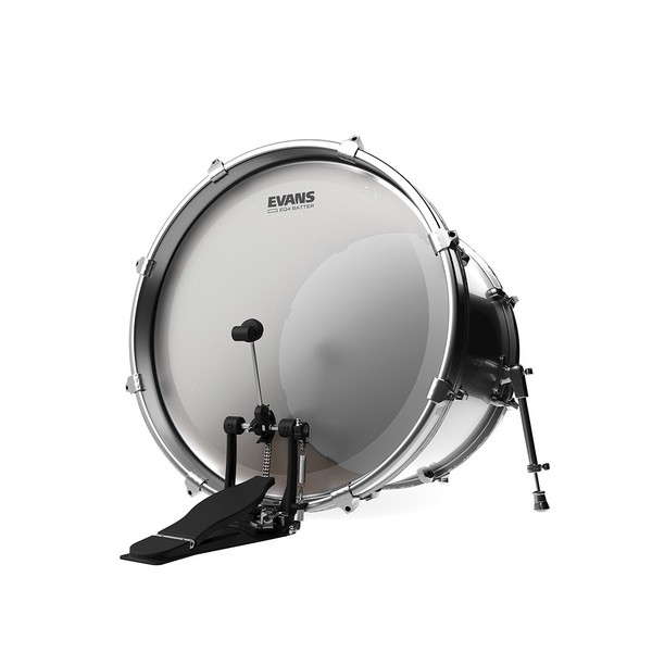 Evans EQ4 Frosted Bass Drum Head, 26 Inch