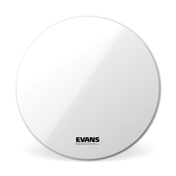 Evans EQ3 Resonant Smooth White Bass Drum Head, 26 Inch