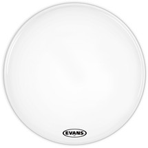 Evans MS1 White Marching Bass Drum Head, 30