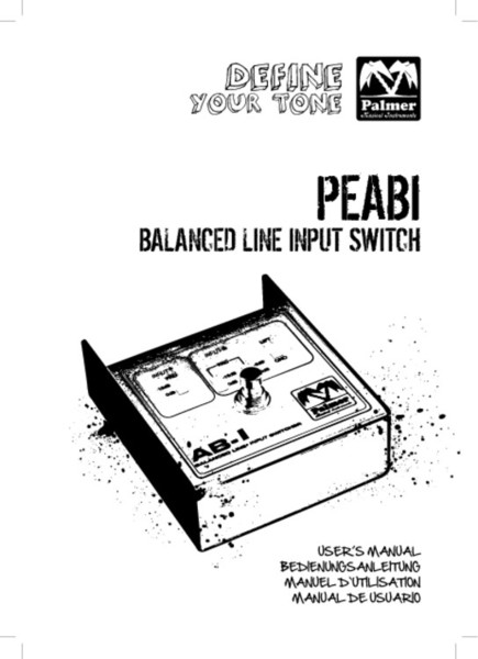 Palmer  ABI - Balanced Line Input Switch