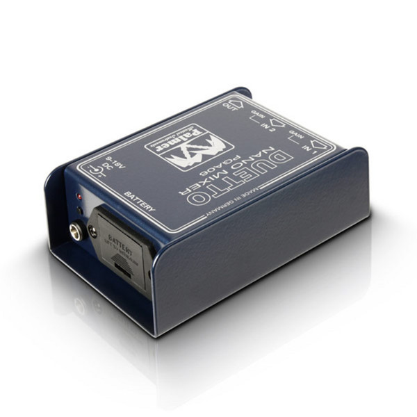 Palmer DUETTO Nano Mixer for Guitars & Line Signals