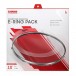 Evans 1 Inch E-Ring 10 Pack, 10 Inch 
