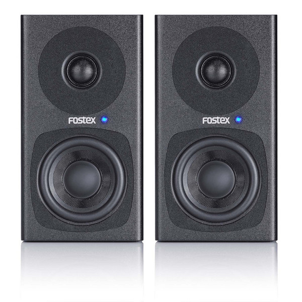 Fostex PM0.3 30W Active Monitors, Black (Pair)
