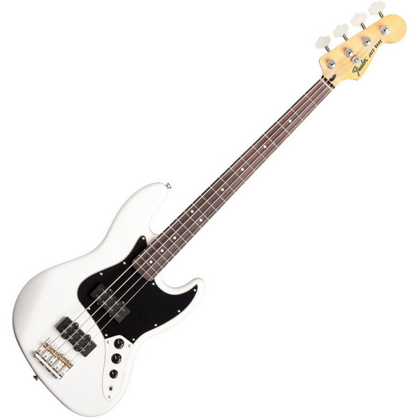 Fender Modern Player Jazz Bass, RW, Satin Olympic White