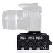 Fostex DC-R302 Portable SD Recorder for DSLR Camera Side View